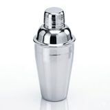 Paslanmaz Çelik Kokteyl Shaker, Gümüş, Parlak Krom Finish, Bar Aksesuarı 350 ml
