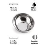 Paslanmaz Çelik Köpek Ve Kedi Mama ve Su Kabı 500 ml