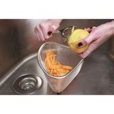 Paslanmaz Çelik Lavabo Çöp Süzgeci Paslanmaz Çelik Kaymaz Ayaklı Lavabo Içi Kenar Köşe Çöp
