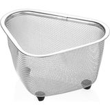 Paslanmaz Çelik Lavabo Içi Süzgeç-Mini Çöp Kutusu - Ahşap - Ceviz - Seçenek 1