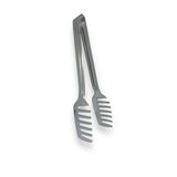 Paslanmaz Çelik Makarna Servis Maşası - 23 Cm Paslanmaz Çelik Gri