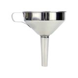 Paslanmaz Çelik Mazot Hunisi Metal Yağ Hunisi Metal Reçel Hunisi 25 Cm