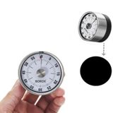 Paslanmaz Çelik Mekanik Zamanlayıcı Timer – Mıknatıslı Yuvarlak Mutfak Zamanlayıcısı