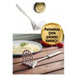 Paslanmaz Çelik Patates Ezici L Tipi Eğimli