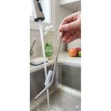 Paslanmaz Çelik Pipet Seti - 2 Adet Tekrar Kullanılabilir Metal Pipet (1 Düz, 1 Eğri) Ve 1 Adet Temizleme Fırçası, Çevre Dostu, Bulaşık Maki