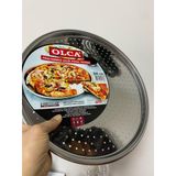 Paslanmaz Çelik Pizza Tepsisi 34 Cm Pizza Için