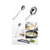 Paslanmaz Çelik Servis Kepçesi 21 Cm, Küçük Boy Çorba Kepçesi, 304 Kalite - -- - Option-1