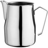 Paslanmaz Çelik Süt Potu - Kahve Potu - Pitcher Sütlük - Süt Köpürtücü - Köpürtme Kabı - 500 Ml