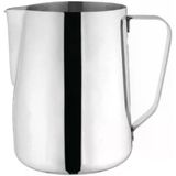 Paslanmaz Çelik Süt ve Kahve Potu, Pitcher Sütlük, Süt Köpürtücü, Köpürtme Kabı, 700 ml