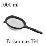 Paslanmaz Çelik Tel Süzgeç 1000 ml Kalın Tel Yapısı Kalın Sap Bpa İçermez Qlux İdeas