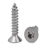 Paslanmaz Çelik Torx Havşalı Ağaç Vidaları(Flat Head-20pcs,M3.5x13) | Düz ve Yuvarlak Kafa M2-M4.2 x 4-60mm 20 adet Kullanım Senaryosu: Metal İşleme Projeleri