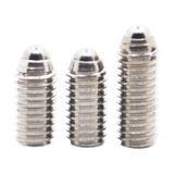 Paslanmaz Çelik ve Sınıf 12.9 Bilyalı Piston Vidaları(304 Stainless Steel,10MM-M10 2PCS)
