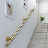 Paslanmaz çelik vidalı şömine bacası tutucu, ahşap soba için, güçlendirilmiş duvar askısı, hava koşullarına dayanıklı, modern merdivenler için altın duvar askısı, su seti