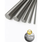 Paslanmaz Çubuk Ø8mm | 1 Metre | Krom Çelik Yuvarlak Mil | Inox 304 Kalite - 6 ADET
