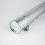 Paslanmaz Galvanizli Boş Kebap Şişi Kabı Kutusu 50Cm