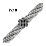 Paslanmaz Krom 304 Kalite 7X7 Halat 1 Mm 10 Metre
