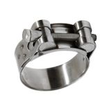 Paslanmaz Krom Hortum Kelepçesi. Ağır Hizmet. 43-47mm