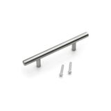 Paslanmaz Metal Kulp, Inox Dolap Çekmece Mobilya Kulbu, TV Ünitesi Yatak Odası Vestiyer Mutfak için (224 mm)