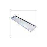 Paslanmaz Metal Plaka Altlığı Krom Plakalık 2 Adet PLAKA01