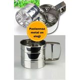 Paslanmaz Metal Un Şeker El Un Eleği 300 Gr