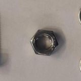 PASLANMAZ METRİK 6 KROM 25MM CİVATA+SOMUN+PUL