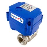 Paslanmaz Mini Motorlu Küresel Vana 3/4"