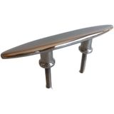 Paslanmaz Saplamalı Tekne Koç Boynuzu 254MM - Gri