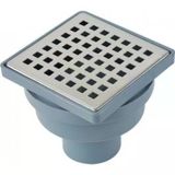 Paslanmaz Süzgeçli Yer Sifonu ile Estetik Banyo