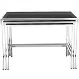 Paslanmaz Zigon Sehpa 70x150 H:85 Cm