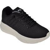 Pasomia Pullman Triko Kadın Spor Ayakkabı Sneaker DUM-518 Siyah Beyaz