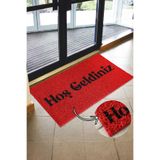 Paspas Yap Hoş Geldiniz Kapı Paspası - Kıvırcık Paspas - Dış Mekan Paspası - Ev ve İşyeri Paspası