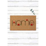 Paspas Yap Kalpli Desenli Home Kapı Önü Paspası Koko Paspas Kıl Paspas