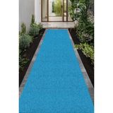 Paspas Yap Kıvırcık Paspas İşyeri Paspası Kapı Paspası Giriş Apartman Daire Su Emici Kaymaz - Turkuaz - 100 x 300 cm