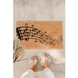 Paspas Yap Müzik Notalı Paspas Koko Paspas Dış Kapı Paspası Baskılı Paspas Kıl Paspas Giriş Paspası