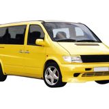 Paspasgaraji Mercedes Vito İle Uyumlu W638 Krom Kapı Kolu 3 Kapı 1999-2004