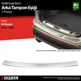 paspasgarajı Paspasgaraji Audi A4 Avant Krom Arka Tampon Eşiği 2016-2020