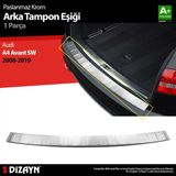 paspasgarajı Paspasgaraji Audi A4 Avant Sw Krom Arka Tampon Eşiği 2008-2019