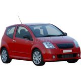 paspasgarajı Paspasgaraji Citroen C2 Krom Kapı Kolu 2 Kapı 2003-2009