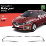 paspasgarajı Paspasgaraji Fiat Egea Krom Sis Farı Çerçevesi 2 Prç. 2015-2020