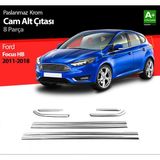paspasgarajı Paspasgaraji Ford Focus 3 Hb Krom Cam Çıtası 8 Prç 2011-2018