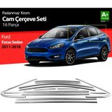 paspasgarajı Paspasgaraji Ford Focus 3 Sd Krom Cam Çerçevesi 16 Prç 2011-2018 A+ K