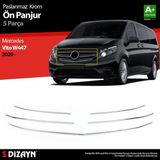 paspasgarajı Paspasgaraji Mercedes Vito W447 Krom Ön Panjur 5 Prç. 2020 Üzeri