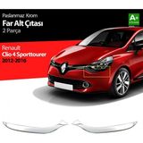 paspasgarajı Paspasgaraji Renault Clio 4 Sporttourer Krom Far Alt Çıtası 2 Prç. 2012-2016
