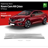 paspasgarajı Paspasgaraji Renault Megane 4 Sd Krom Cam Çıtası 6 Prç. 2016-2020
