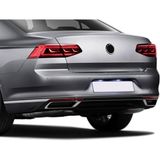 paspasgarajı Paspasgaraji Vw Passat B8.5 Krom Arka Tampon Alt Çıtası 3 Parça 2019-