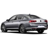 paspasgarajı Paspasgaraji Vw Passat B8.5 Krom Egzoz Görünümü Difüzör 4'lü R Line 3 Parça 2019-2023