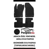 Paspasgo Renault Fluence 2009-2016 Yeni Nesil Araca Özel Havuzlu Eva Oto Paspas - Siyah