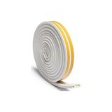 Pass 5x2 Metre Kapı Pencere İzolasyon Bandı Fitili D Tip Kauçuk Bant - 10 m