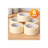 PASS 6 Adet - Maskele Bandı - kağıt bant (36 mm x 20 mt)