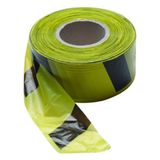 Pass Emniyet Uyarı Ikaz Şerit Bandı Büyük Boy 6 cm x 360 Metre Sarı Siyah